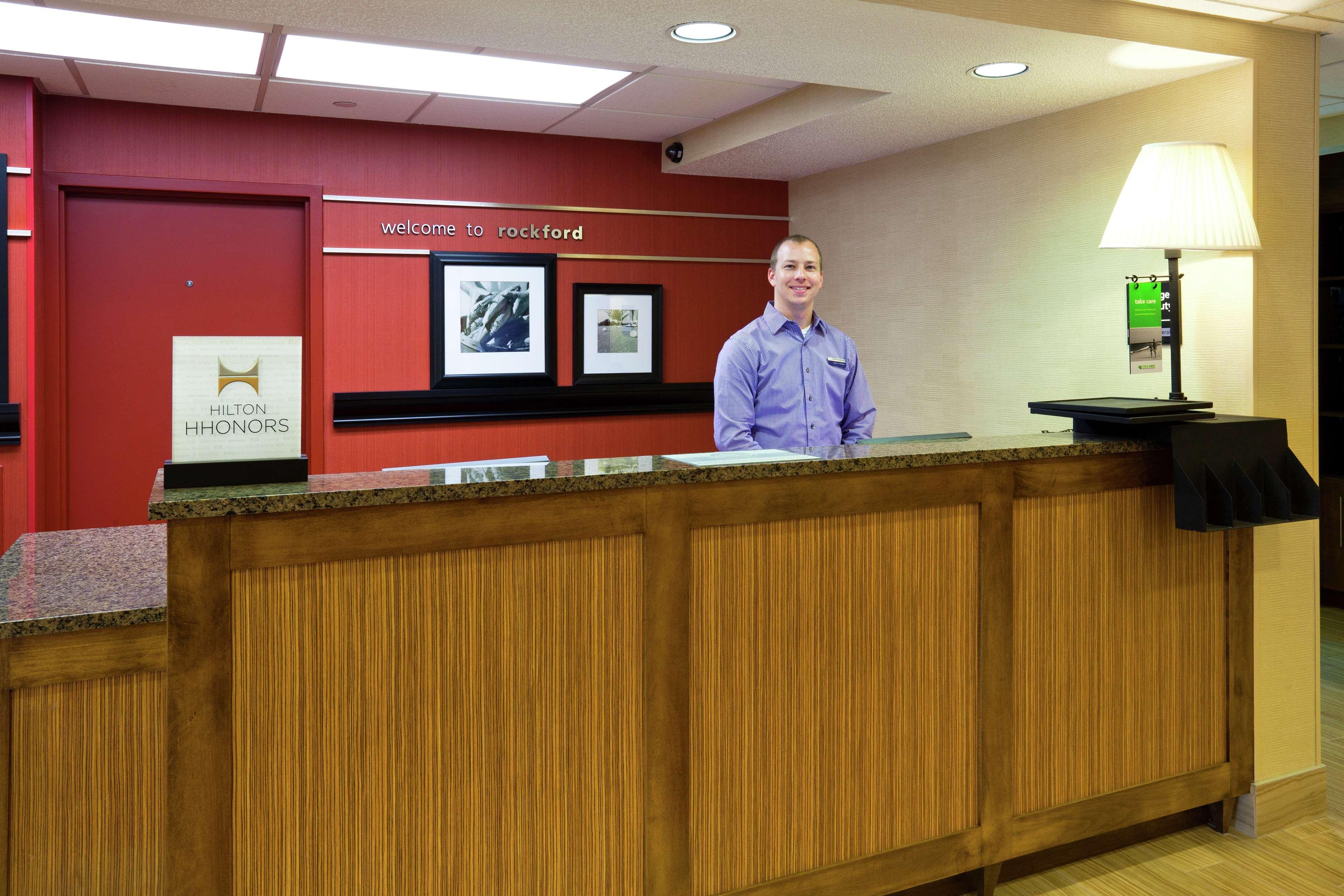Hampton Inn Рокфорд Екстер'єр фото